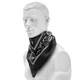 Бандана бавовняна Sturm Mil-Tec Western Bandana Black (12620002) - зображення 2
