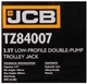 Домкрат подкатной гидравлический 3,5т JCB-TZ84007 JCB Tools - изображение 8