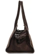 Жіноча замшева сумка-тоут Firenze італійський тout-bag шоколадна замша 51204 - зображення 3