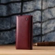 Практичний гаманець для жінок із натуральної шкіри ST Leather бордовий 52324 - зображення 9