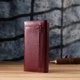 Практичний гаманець для жінок із натуральної шкіри ST Leather бордовий 52324 - зображення 10