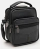 Чоловіча шкіряна сумка Borsa Leather натуральна шкіра чорна через плече 54263 - зображення 2