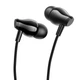 Наушники проводные Borofone BM61 вакуумные с микрофоном Black - изображение 4