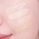 Тональний кушон з сяючим фінішем AMUSE Dew Power Vegan Cushion SPF 50+ PA++++ 02 Healthy 15 г - зображення 2