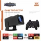 Комплект Ігровий проектор Everon Android 11 HY320 HD Ready 720P 1000+ ігор (чорний) + 2 безпровідних джойстика Everon (чорні) - изображение 3