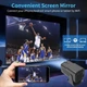 Комплект Ігровий проектор Everon Android 11 HY320 HD Ready 720P 1000+ ігор (чорний) + 2 безпровідних джойстика Everon (чорні) - изображение 6