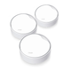 Домашня Mesh Wi-Fi система TP-Link Deco X50-PoE(3-pack), 2402 MB/s, 2.4/5 GHz, Gigabit Ethernet, 2.5G Ethernet, White - зображення 1
