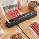 Вакууматор Vacuum Sealer вакуумный упаковщик для еды, бытовой вакууматор черный - изображение 1