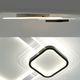 LED люстра MERVIN 75W S ON/OFF бело-черная Luminaria 7500Lm управляемая (без пульта) WHITE/BLACK 500х400х70мм - изображение 5