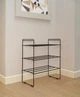 Этажерка для обуви Fabrika Home Art 48х25х60 см Черный (FK1075B) - изображение 5