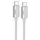 USB кабель на 240W Type-C Type-C U134 Primero (1.8m, 240W, 480Mbps, PD3.1). Gray - зображення 6