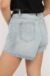 Шорты джинсовые женские XL цвет голубой YUKI ЦБ-00268466 - изображение 5