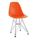 Стілець обідній Тауер Eames СДМ-Груп на металевих ніжках помаранчевий - зображення 1
