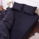 Простынь на резинке MirSon детская 60x120+10 см 16-9000 Black Stone Ranforce Elite (2200007098996) - изображение 2
