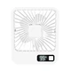 Аккумуляторный настольный мини вентилятор Desktop Stand Fan Белый (1010927-White) - изображение 4