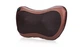 Массажная подушка Car & Home Massage Pillow для дома и машины от сети и прикуривания авто цвет коричневый - изображение 1