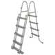 Каркасный прямоугольный бассейн Bestway Power Steel 56456BW 412×201×122 см с фильтром, 8124 л, Серый - изображение 5