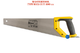 Ножівка по дереву Mastertool 400 мм 7T х 1" х 3D (14-2040) - зображення 1