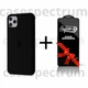 Чехол силиконовый Premium Silicone Case Full для Apple iPhone 12/12 Pro black + Подарок защитное стекло ESD Mietubl для Apple iPhone - изображение 1