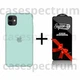 Чехол силиконовый Premium Silicone Case Full для Apple iPhone 11 Marine + Подарок защитное стекло ESD Mietubl для Apple iPhone - изображение 1