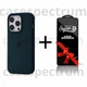 Чехол силиконовый Premium Silicone Case Full для Apple iPhone 13 Pro Max clover + Подарок защитное стекло ESD Mietubl для Apple iPhone - изображение 1