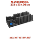 Стусло пластиковое Mastertool 233 x 53 x 56 мм (14-3842) - изображение 1