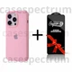 Чехол силиконовый Premium Silicone Case Full для Apple iPhone 14 Pro Max cotton candy + Подарок защитное стекло ESD Mietubl для Apple iPhone - изображение 1