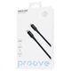 Кабель для заряджання та передачі даних Proove Speed Line Type-C to Type С USB 240W 4.0 1m Black - зображення 2