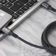 Кабель для зарядки и передачи данных Proove ReGen Silicone Type-C to Type-C 60W 1m Black - изображение 3