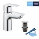 Набір змішувачів Grohe Quickfix термостат для душу із душовим гарнітуром Precision Flow THM та змішувач для раковини StartEdge S-Size UA202503TE - зображення 13