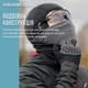 Вітрозахисна спортивна балаклава ROCKBROS LF371 Осінь/Зима Розмір S (46-58см) Чорний (RB-LF371-5616) - зображення 3