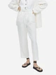 Брюки женские H&M 1145316003c21 L Белые (KC1000000047105) - изображение 1