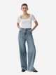 Боди-футболка женская H&M 1154640002c21 S Белая (1000000047116) - изображение 2