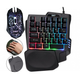Игровая клавиатура и мышка с подсветкой 45 клавиш UKC 00776888 - изображение 1