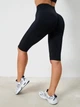 Женские велотреки с push up эффектом лифтинг велосипедки утягивающие с высокой посадкой L черные - изображение 2