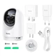 IP-камера видеонаблюдения Hoco D1, Wi-Fi 2.4G, TF 128GB, Super HD 2304 × 1296, 3MP, white - изображение 9