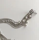 Заколка з ланцюжками зі страз прикраса для волосся Honey Fashion Accessories сріблястий (12-56) - зображення 5