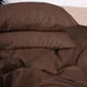 Простынь на резинке MirSon детская 60x120+10 см 19-1217 Chocolate Perla Ranforce Elite (2200007098798) - изображение 6