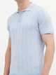Поло длинное мужское EQUILIBRI M314 003 000-59 XL Голубое (2299965864040) - изображение 3