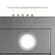 Витяжка Т-подібна Weilor MIST WTX 68 INOX (1200 м3/г, 3 швид., кнопкове кер.) 300367 - зображення 6