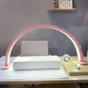 Бестеневая настольная LED лампа-полумесяц HD-40х (40 см) на 50 Вт. для освещения Розовый - изображение 3