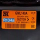 Компрессор для холодильника Zanussi ZEL GML140A R134a 140W (с пусковым реле ZNB43-120P15C) - изображение 2
