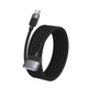 Кабель HOCO U141 Magnetic charging cable Type-C to Mag3 1.8m Black (6942007642088) - изображение 5