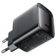 Мережевий зарядний пристрій ACEFAST A112 PD45W GaN з одним USB-C портом (EU) Black - зображення 1