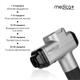 Перкуссионный ручной массажер для тела и мышц Medica+ MassHand Pro 6.0 - изображение 2