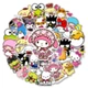 Набір вінілових наклейок стікерів LTC Стікерпак Sanrio My Melody Hello Kitty Kuromi 50 шт. (H20221103001-L50-373) - зображення 3