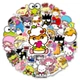 Набір вінілових наклейок стікерів LTC Стікерпак Sanrio My Melody Hello Kitty Kuromi 50 шт. (H20221103001-L50-373) - зображення 4
