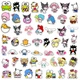 Набір вінілових наклейок стікерів LTC Стікерпак Sanrio My Melody Hello Kitty Kuromi 50 шт. (H20221103001-L50-373) - зображення 6