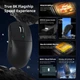 Игровая мышь Attack Shark R6 Black, 39г, PAW3950MAX, до 42000 DPI, 8000 Гц, 3 режима подключения - изображение 6