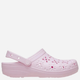 Chodaki damskie Crocs Classic Floral Cut Out Clog 210927-6ZW 37-38 (M5/W7) Jasnoróżowe (198445118128) - obraz 1